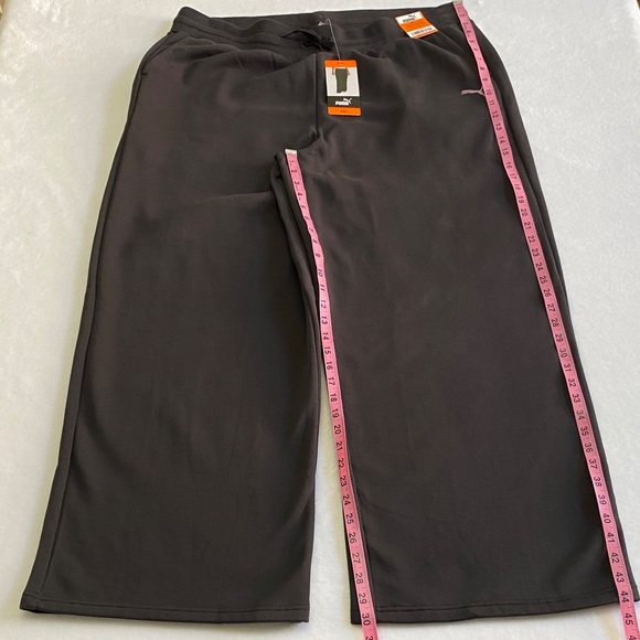 PUMA Ladies' Fleece Pants, Straight Leg, Black, XXL, NWT - Picture 12 of 16